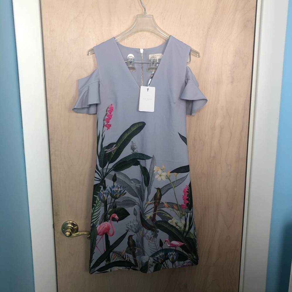 New Ted Baker Floral Dress Size 0